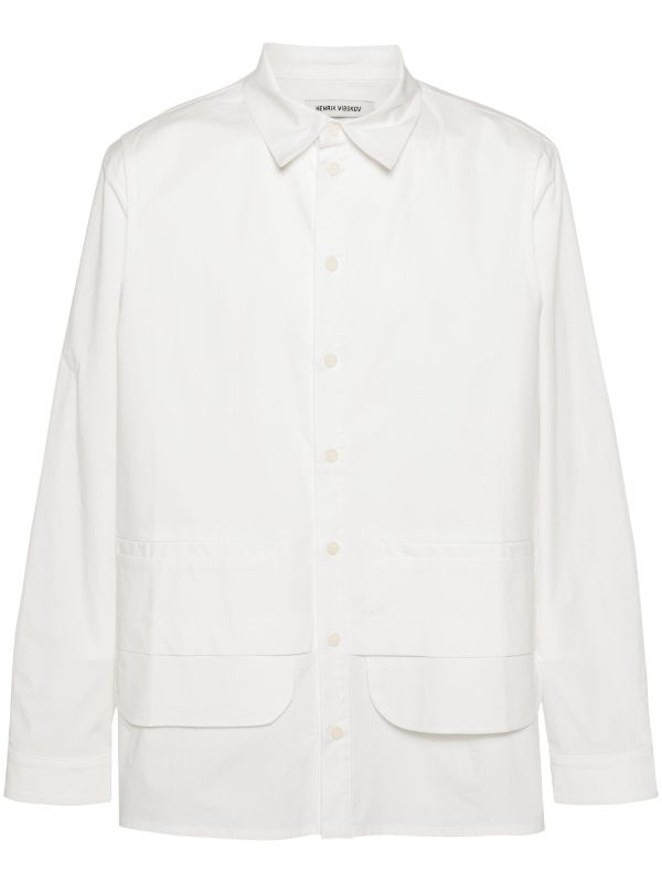 Ants Shirt - Ecru-[-Henrik Vibskov-1