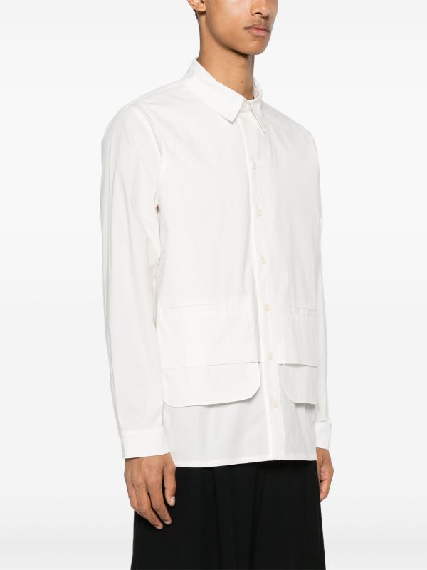 Ants Shirt - Ecru-[-Henrik Vibskov-3
