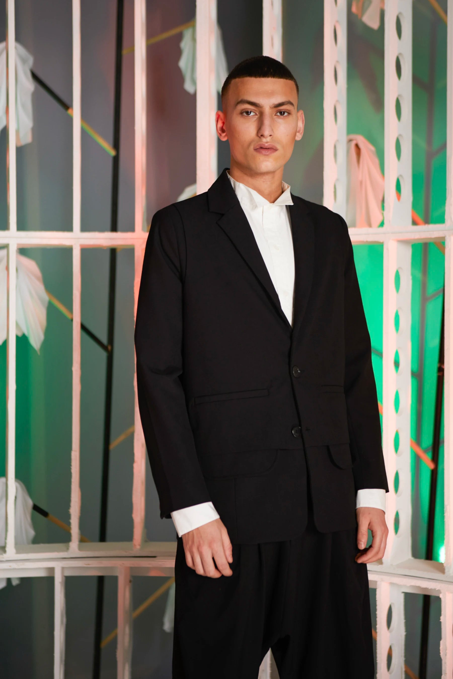 Ants Blazer - Black-[-Henrik Vibskov-3