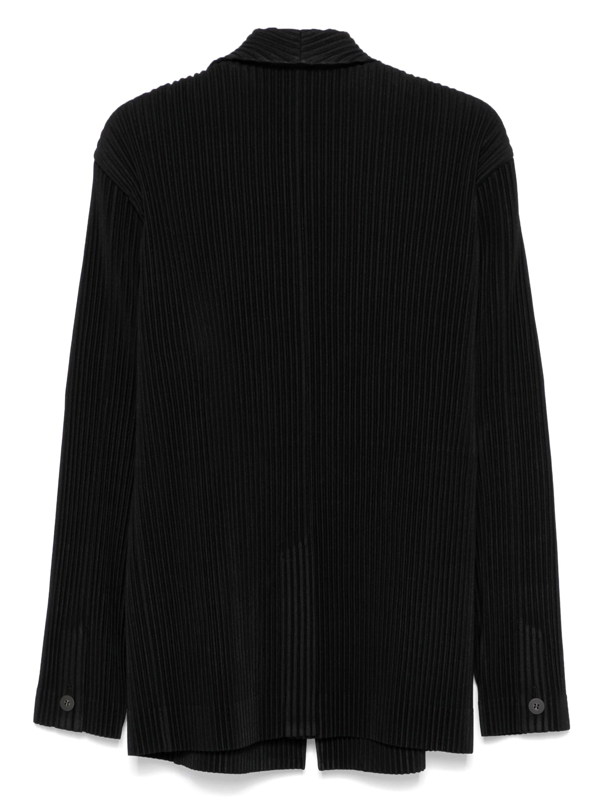 Basics Jacket in Black from Homme Plissé Issey Miyake - back