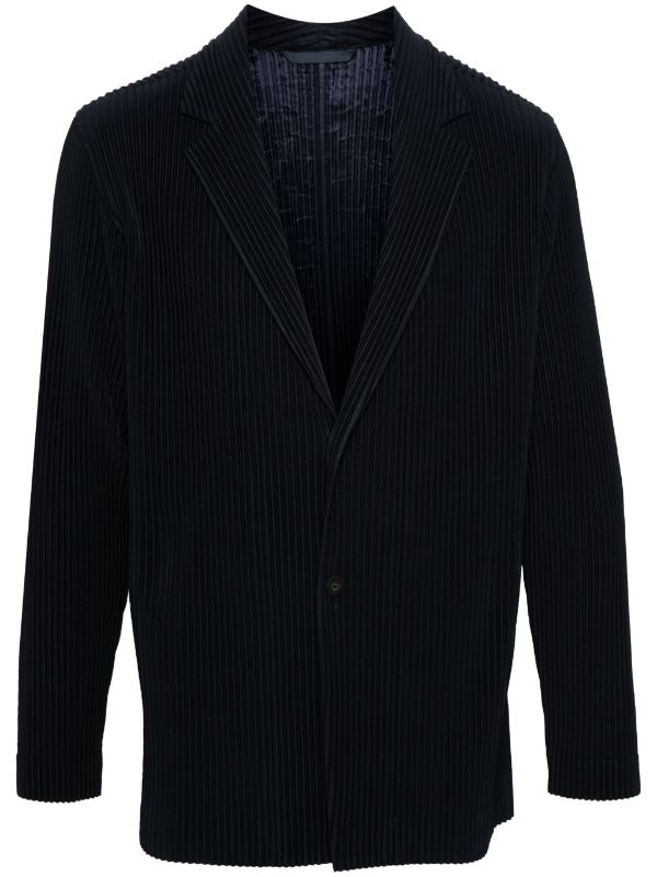 Issey Miyake Homme Plisse │ Basics Jacket in Navy