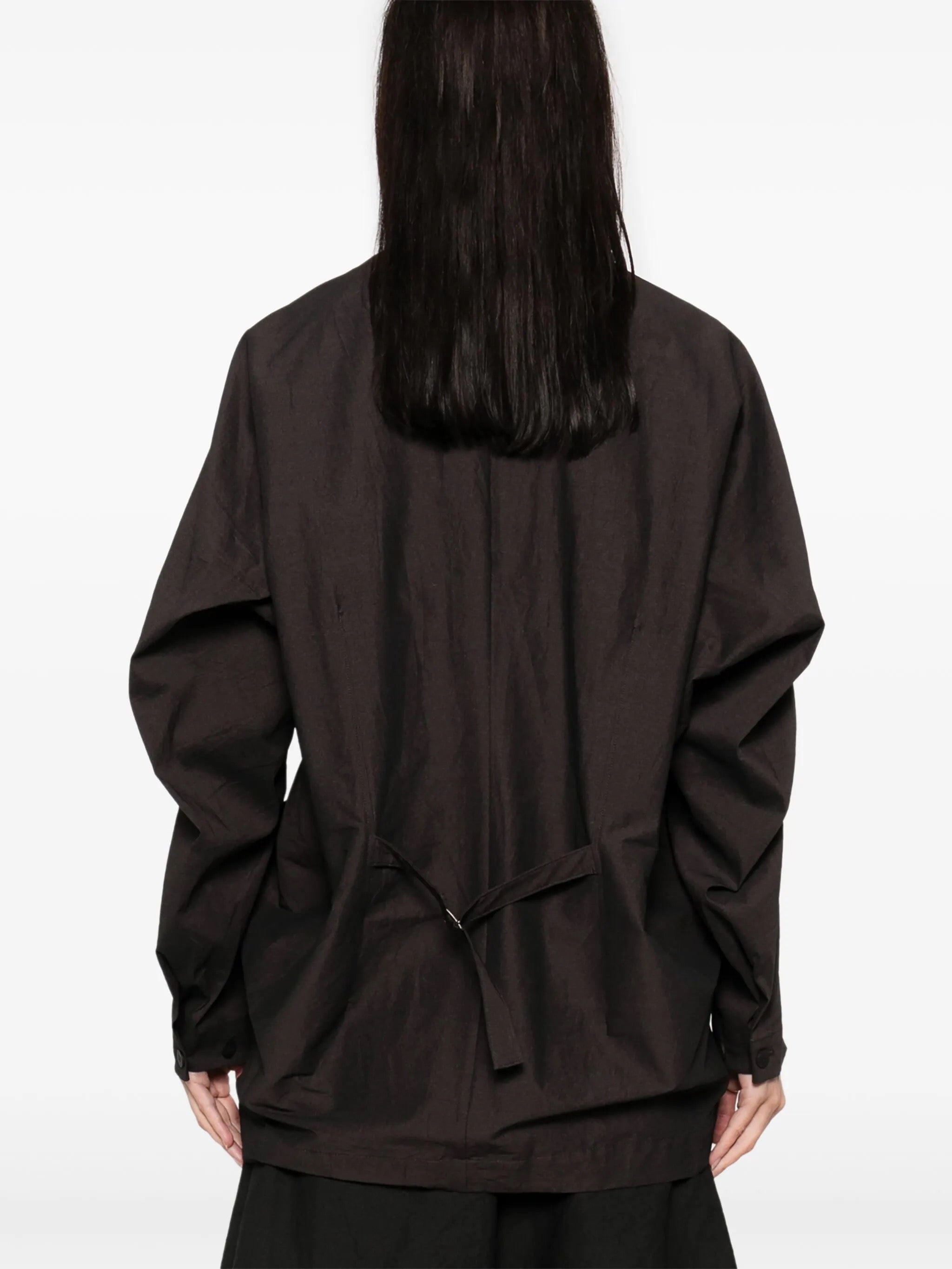 Ample Jacket - Nasu Brown-[-Issey Miyake Mainline-4