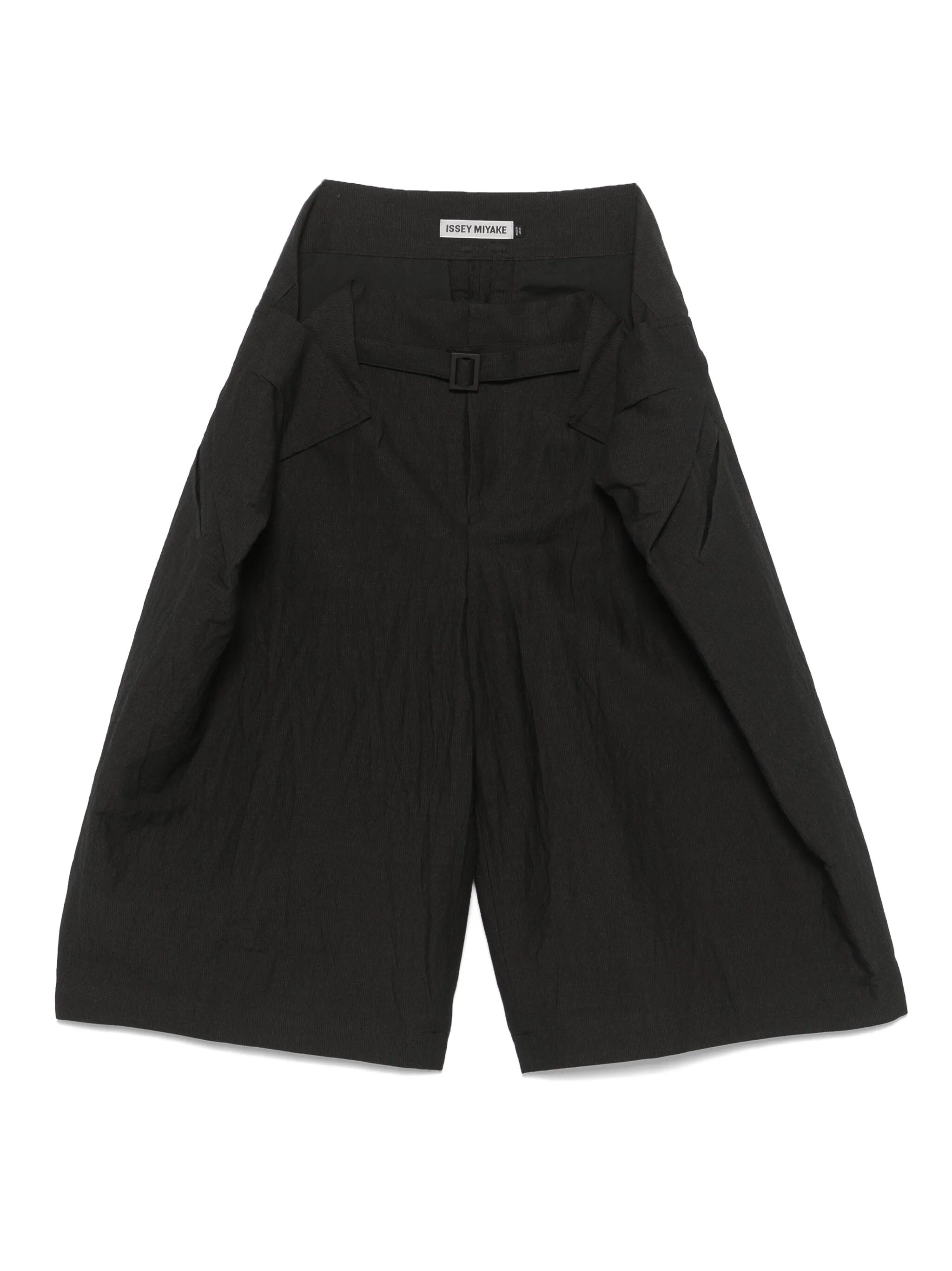 Fold To Form Pants in Black from Issey Miyake