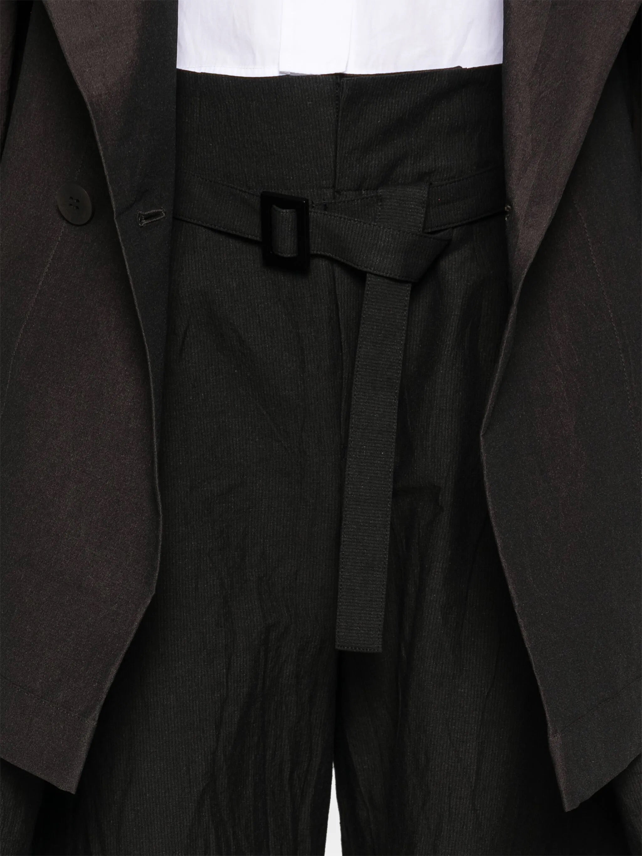 Fold To Form Pants in Black from Issey Miyake