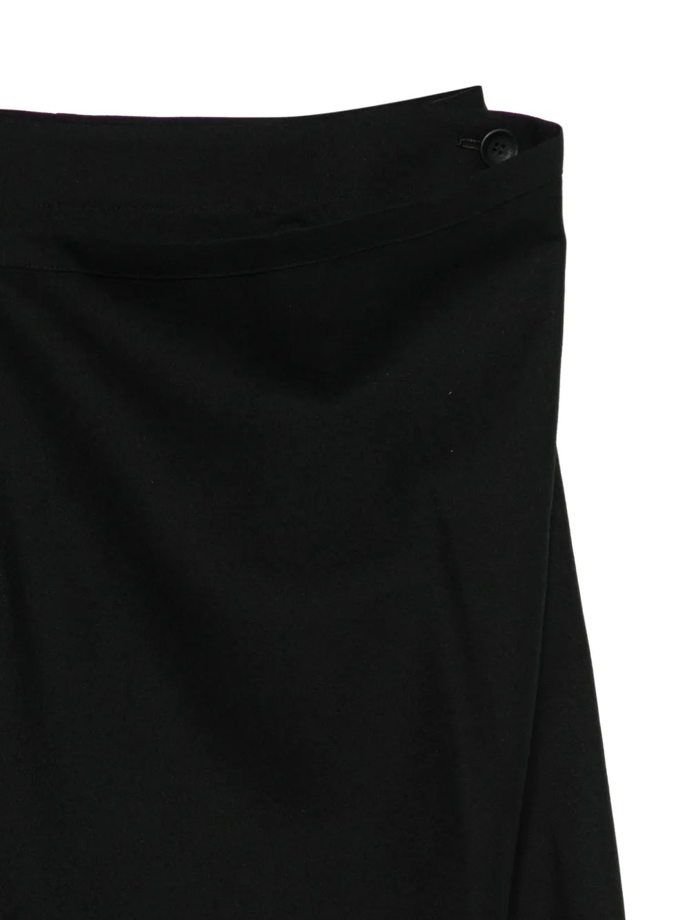 September AW25 Uni-Form (Wool) Skirt - Black-[-Issey Miyake Mainline-3