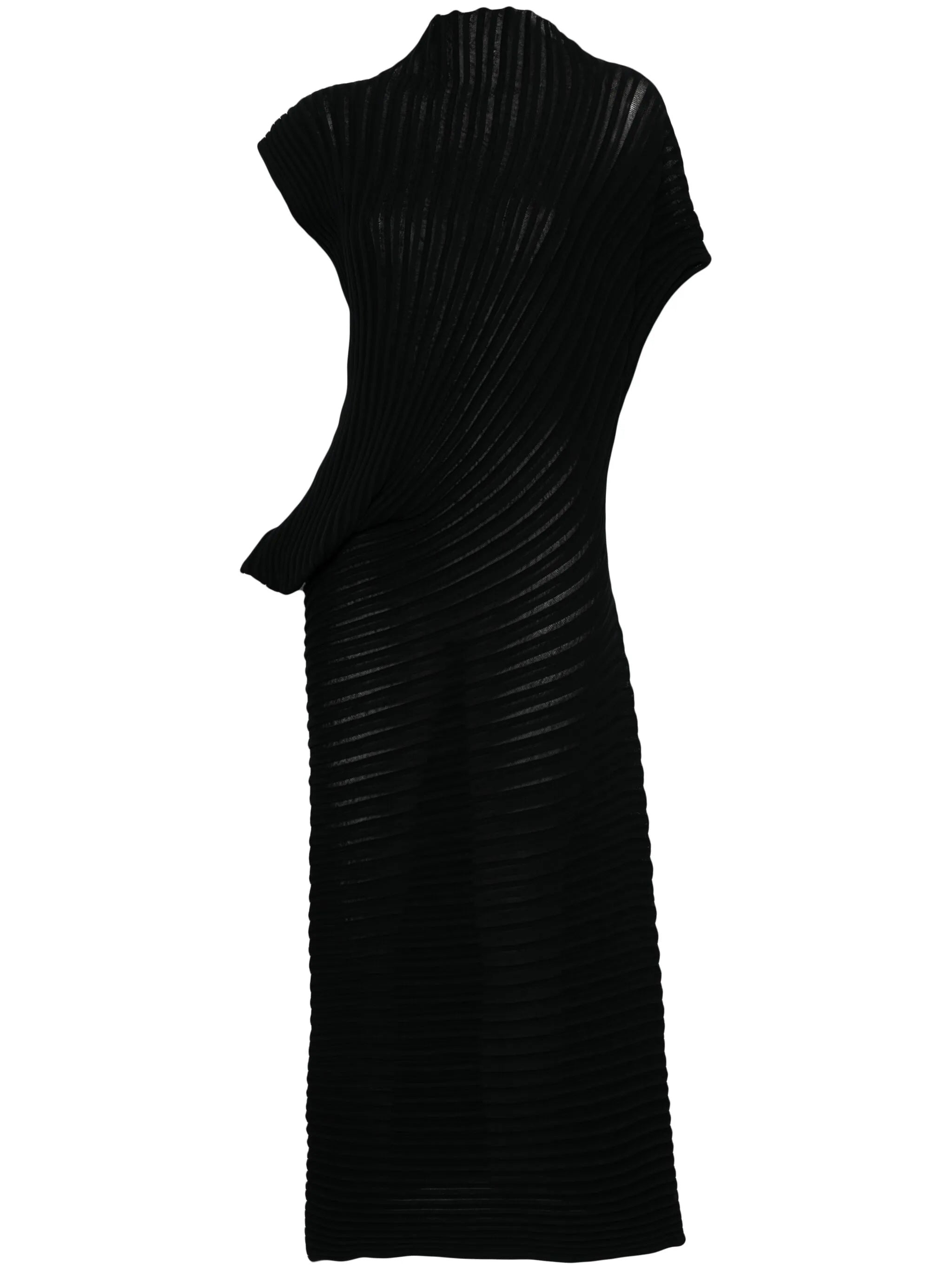 Stream Dress in Black from Issey Miyake