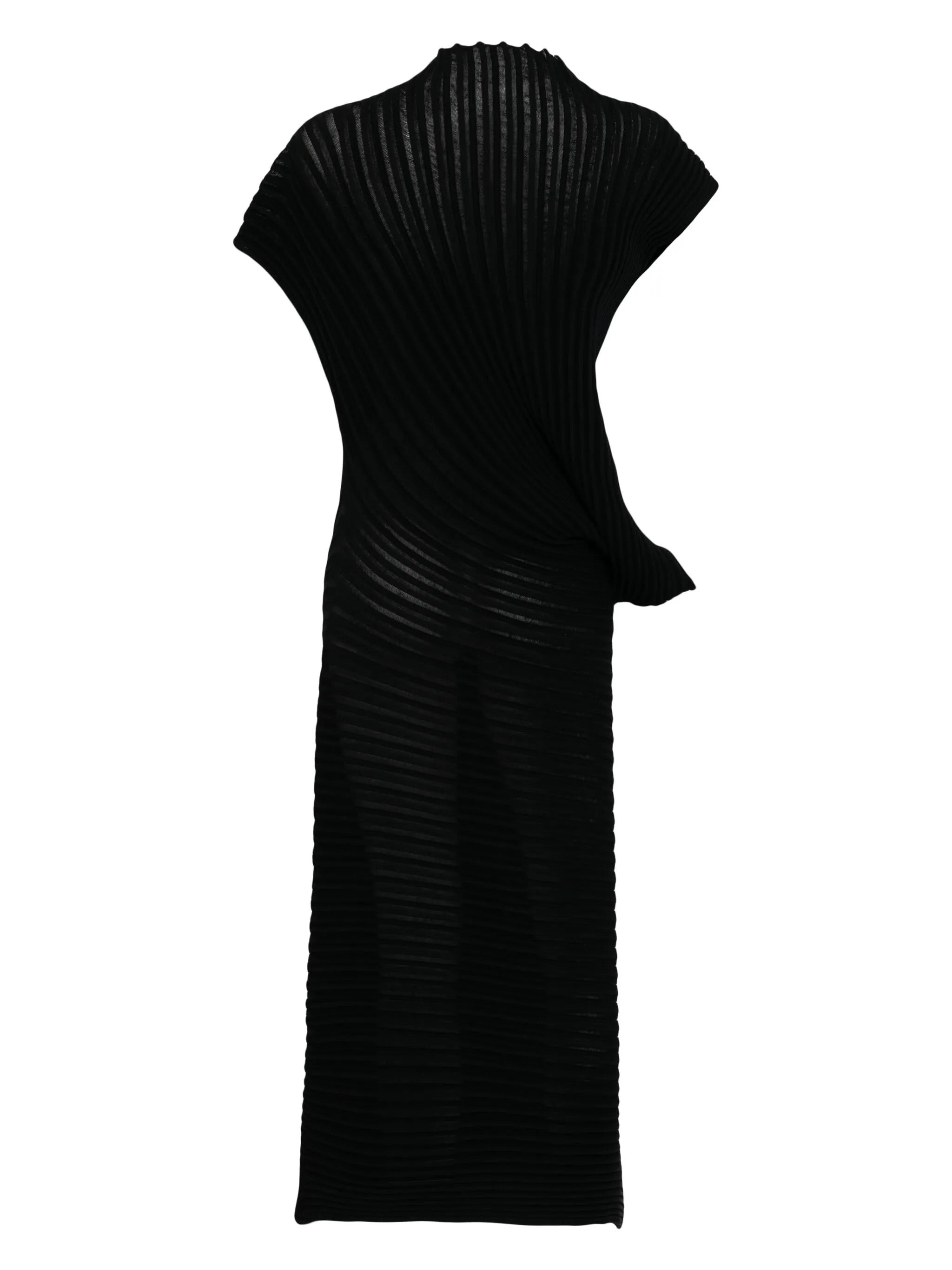 Stream Dress in Black from Issey Miyake