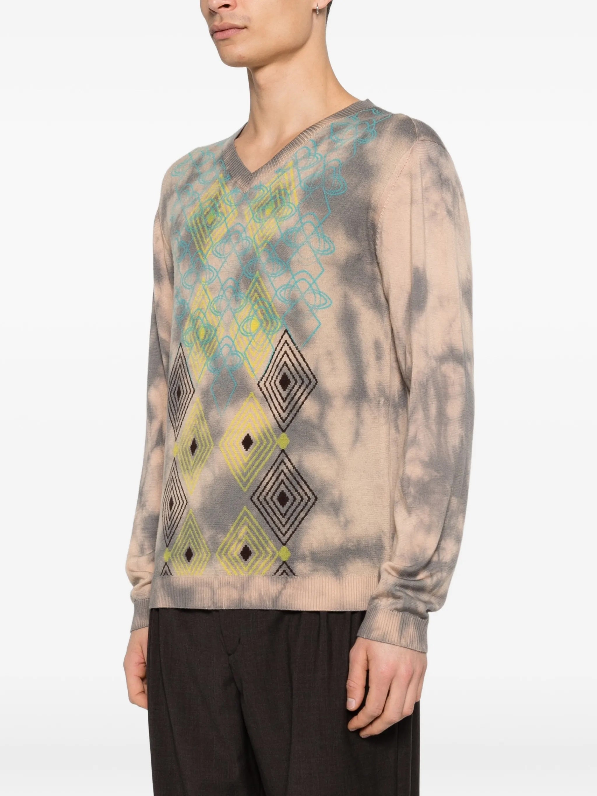 Hatha V-Neck Knit - Pecan