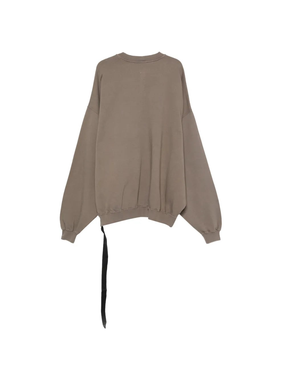Rick Owens DRKSHDW Hun Crewneck Sweatshirt in Dust rear view
