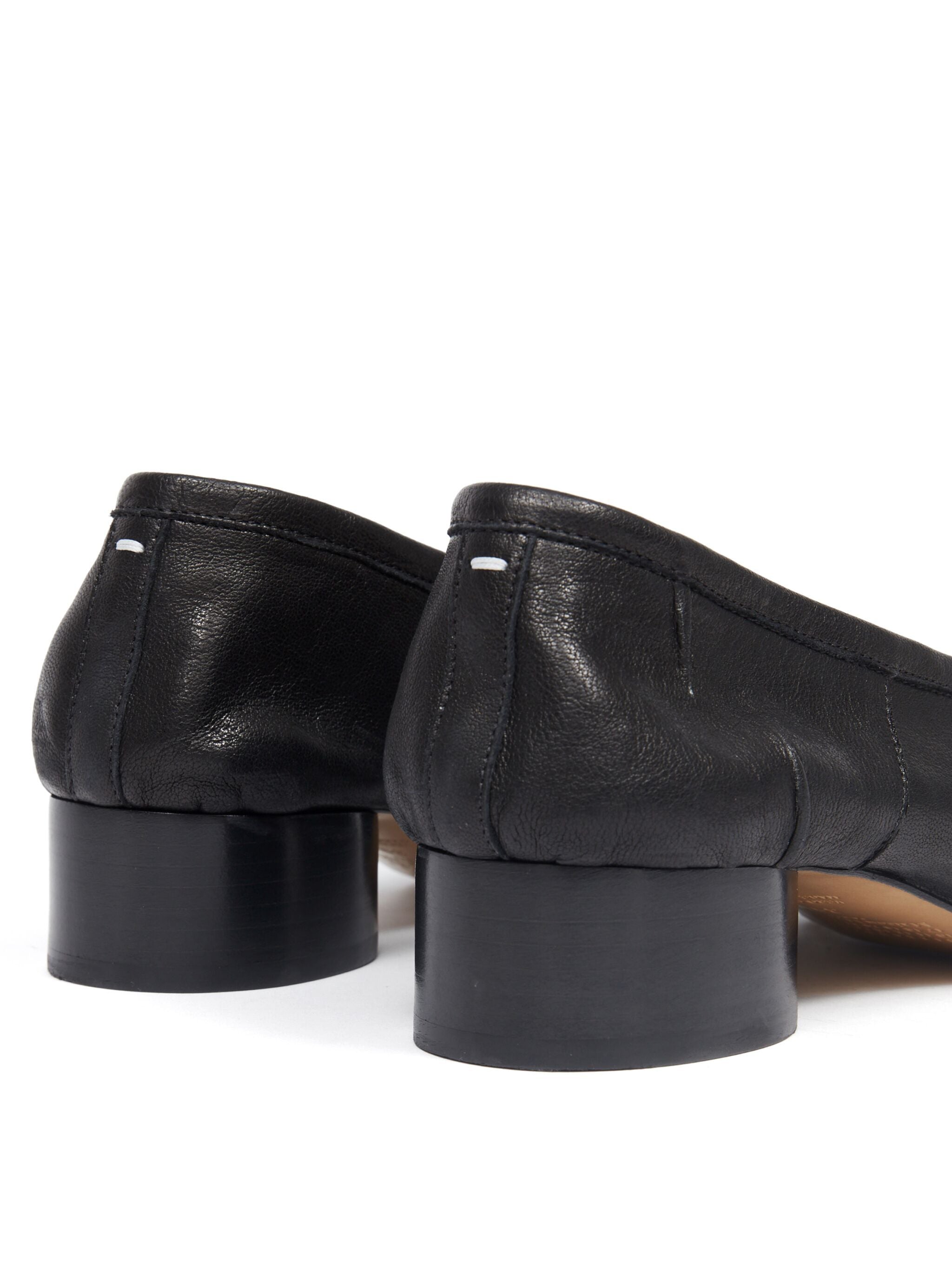 30mm Ballerina Tabi Pumps in Black from Maison Margiela