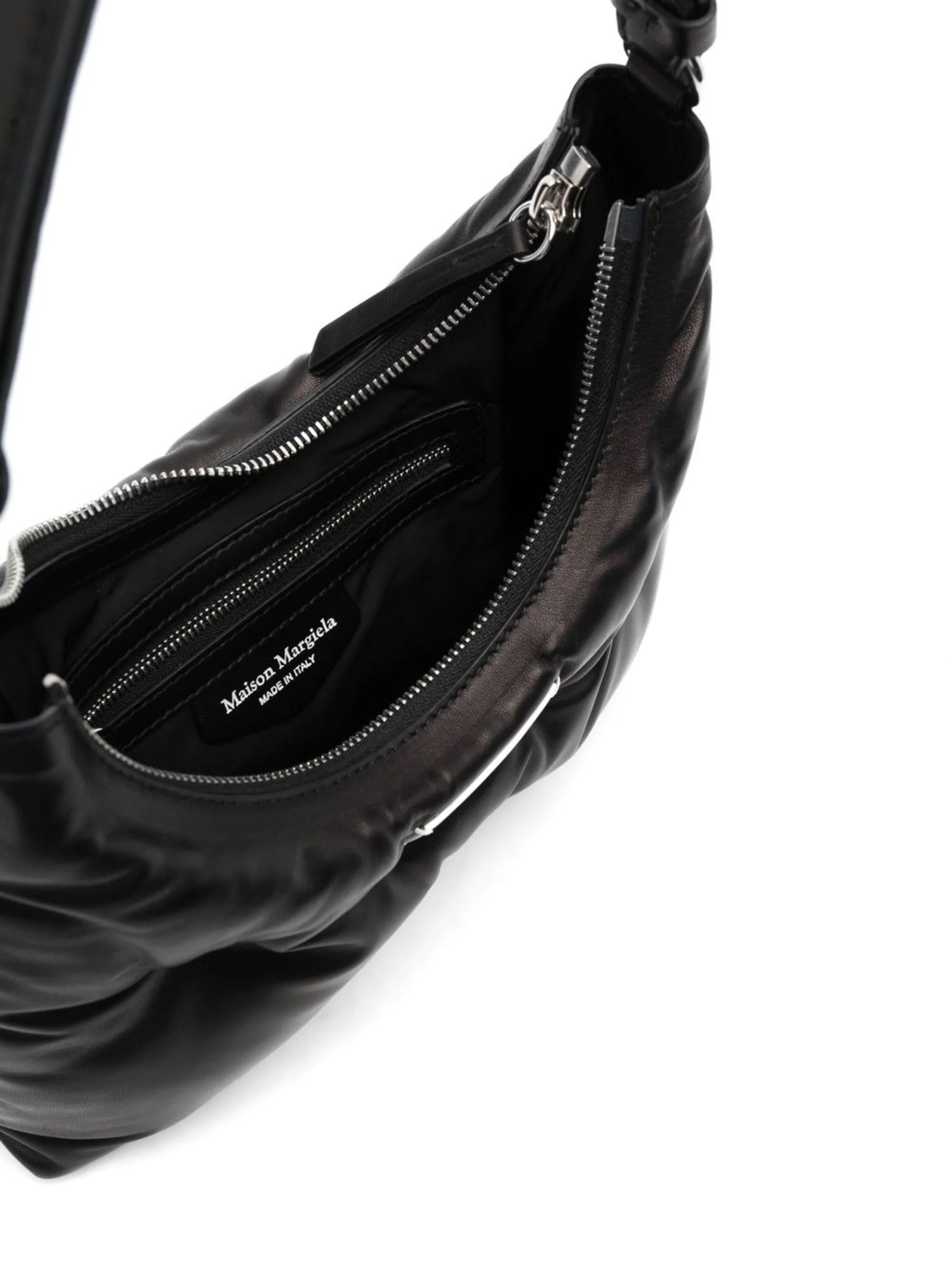 Maison Margiela - Glam Slam Hobo bag in black - 5
