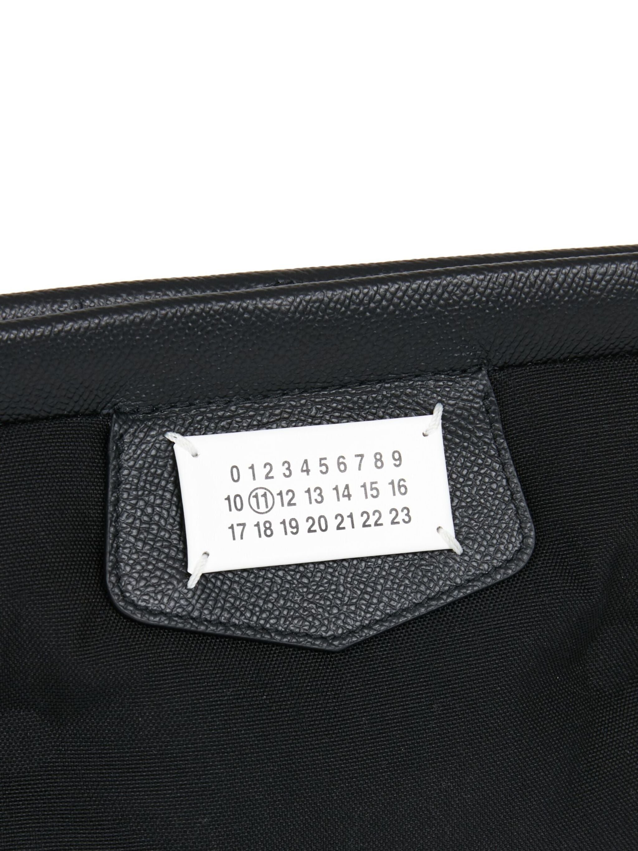 Glam Slam Sport Flat Pocket in Black from Maison Margiela