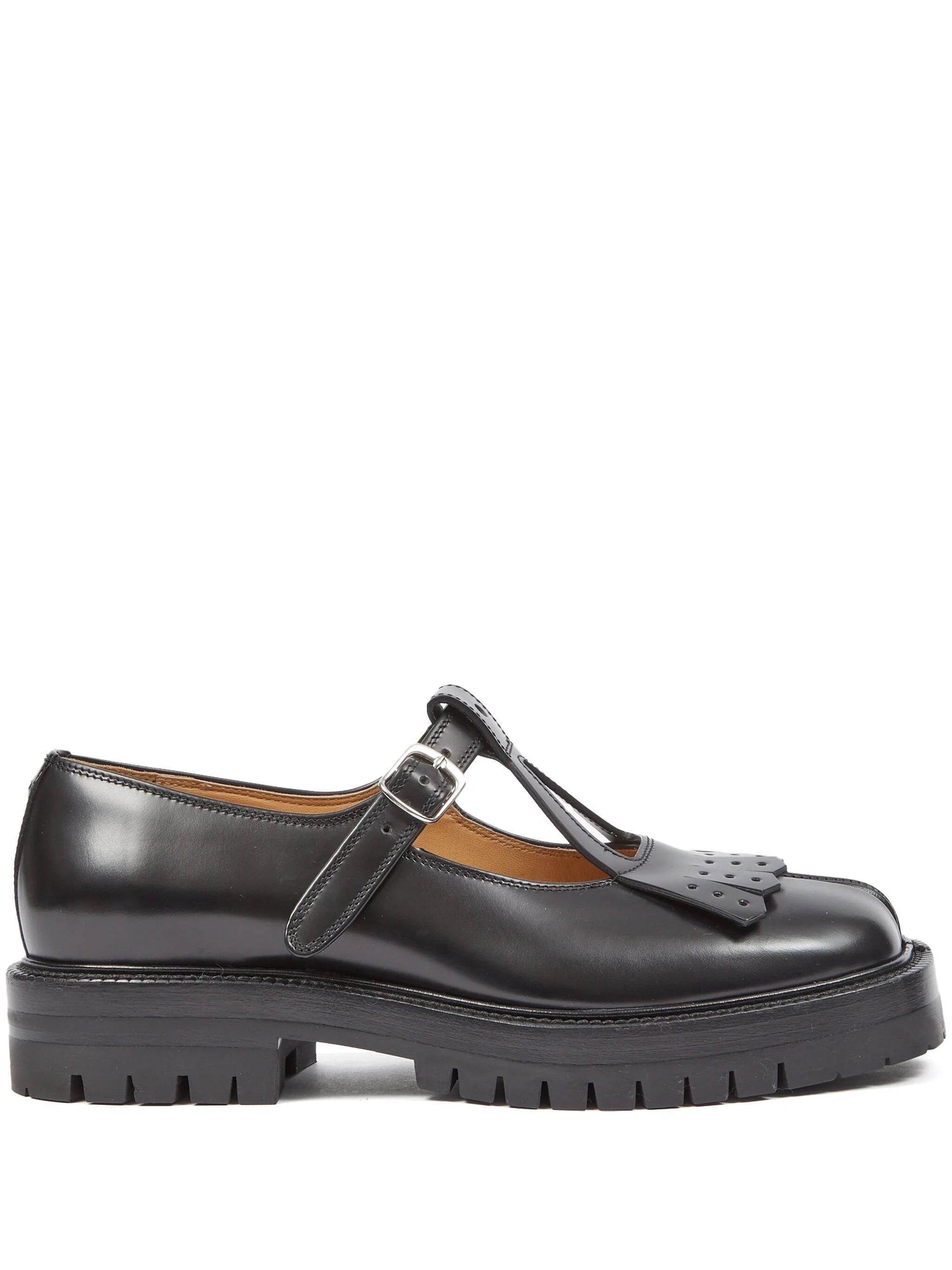 Maison Margiela - Tabi county mary jane in black - 1