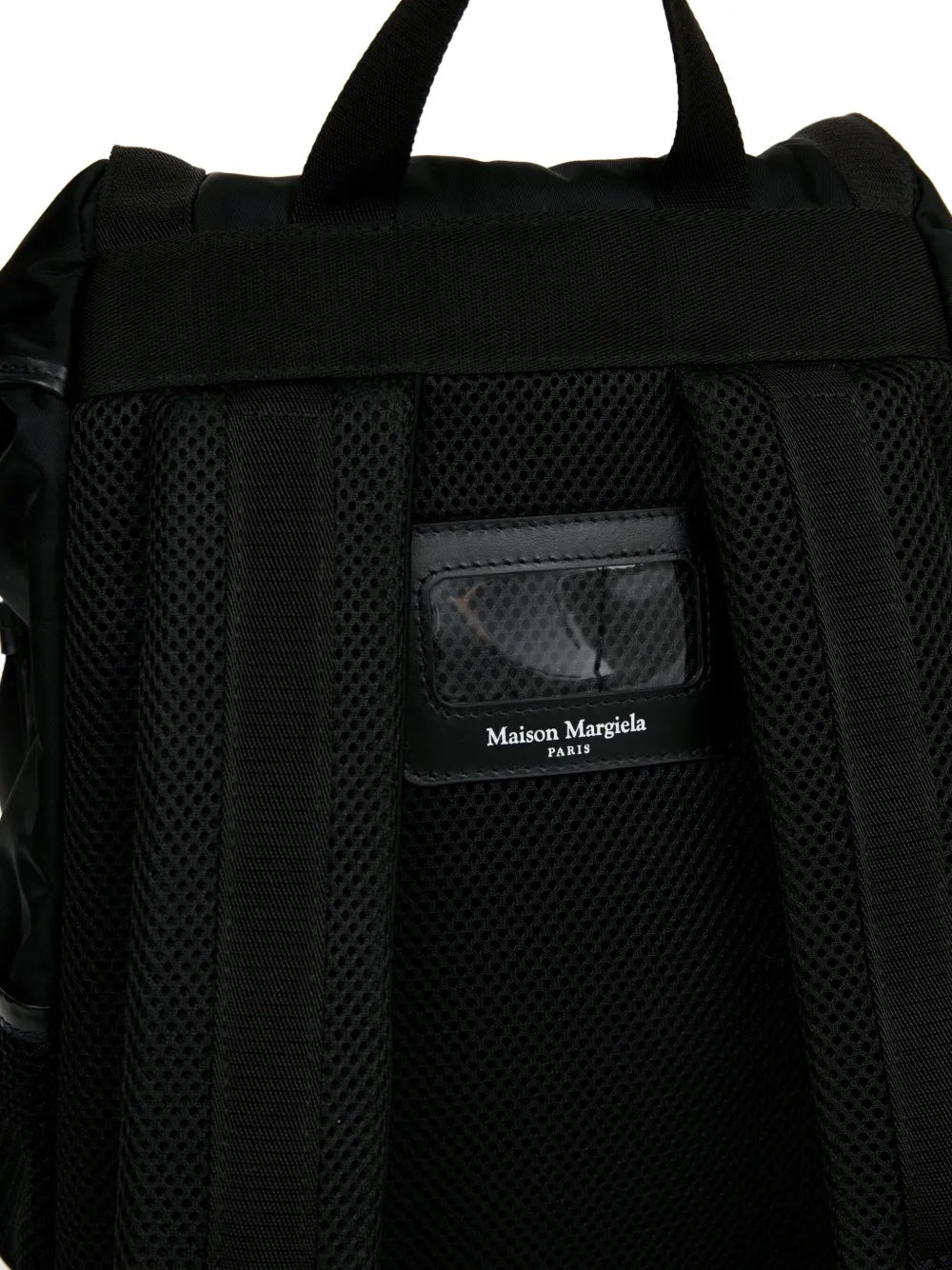 The 5AC backpack in black from Maison Margiela