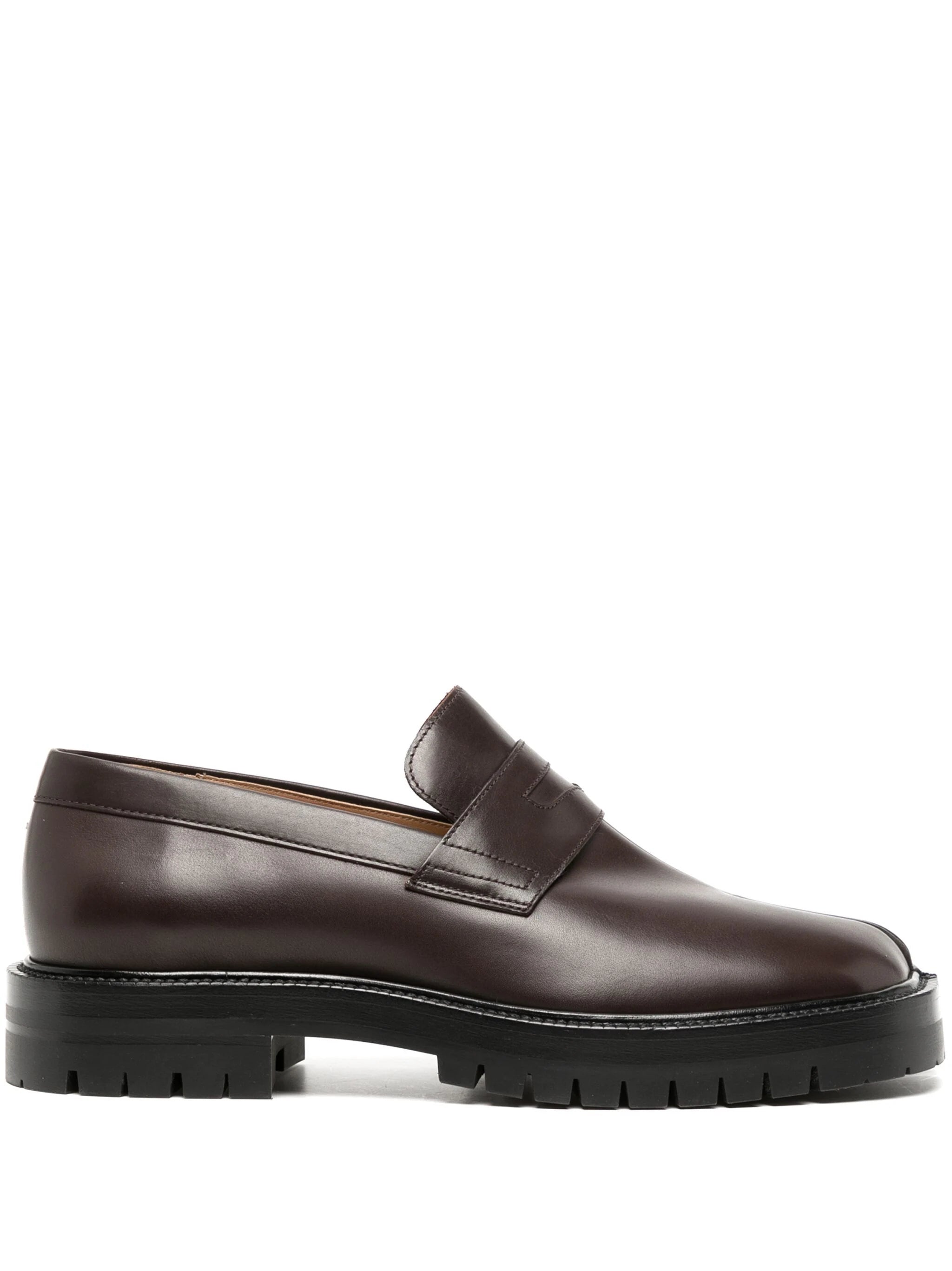 Maison Margiela - Tabi County Loafer in Dark Brown