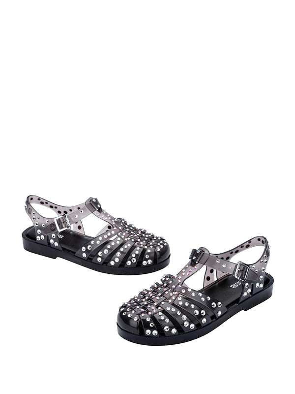 Possession Crystals Sandals in Black from Melissa