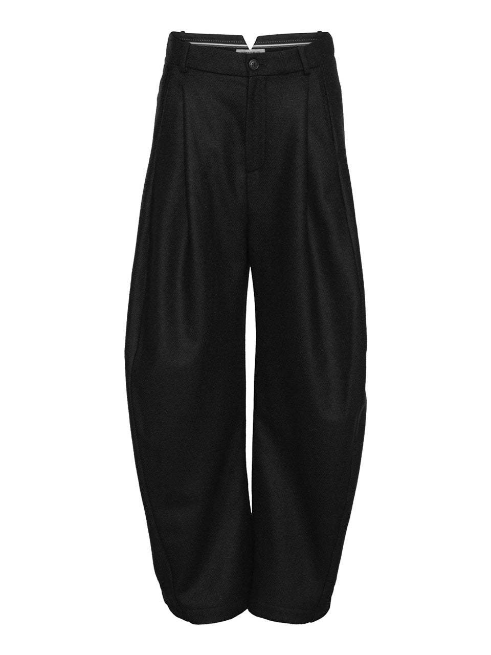 One Pants in Black by Henrik Vibskov front view

