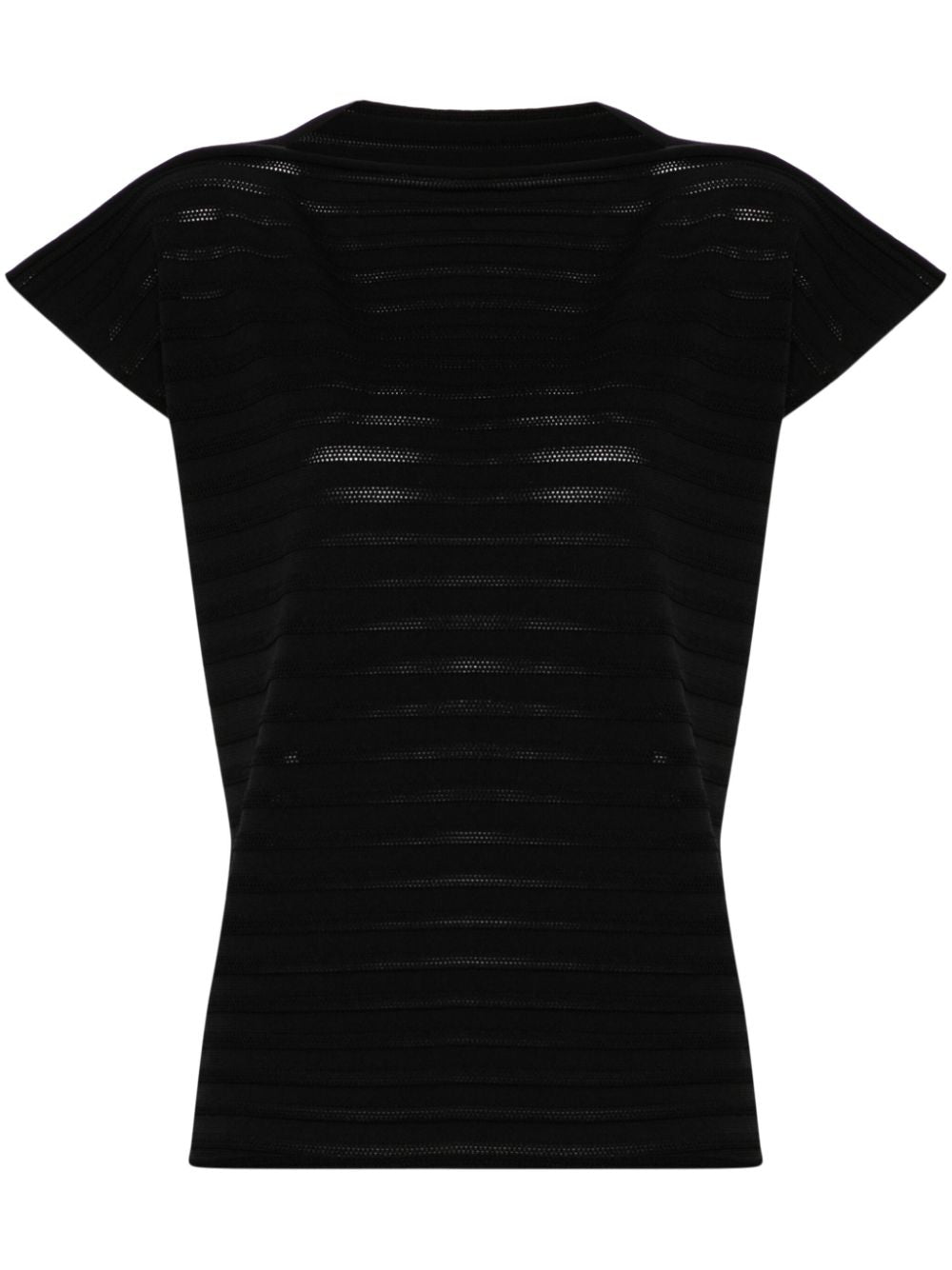 Pleats Please Issey Miyake - Mesh Knit in Black 