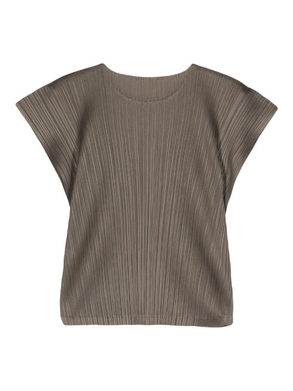 MC March Shirt - Khaki-[-Issey Miyake Pleats Please-2