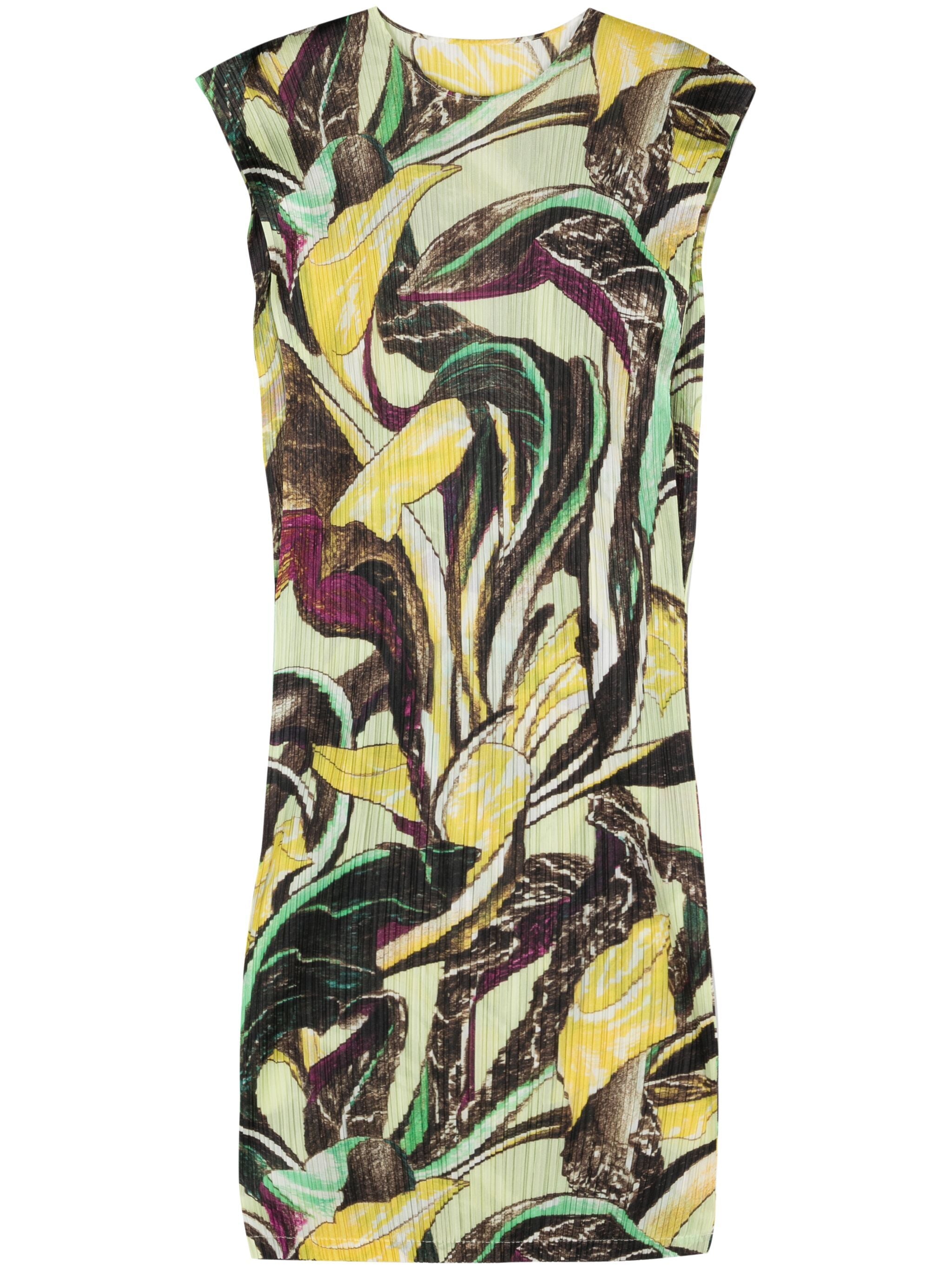 Pleats Please Issey Miyake - Tardivo Dress in Khaki