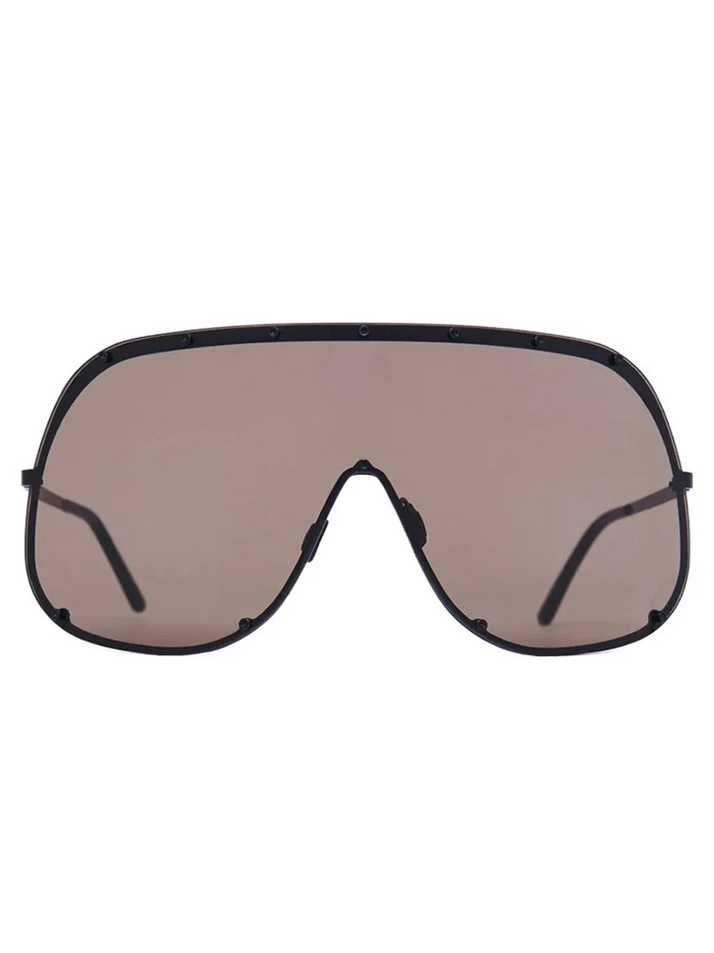 Sunglasses Shield - Black Temple/Black Lens