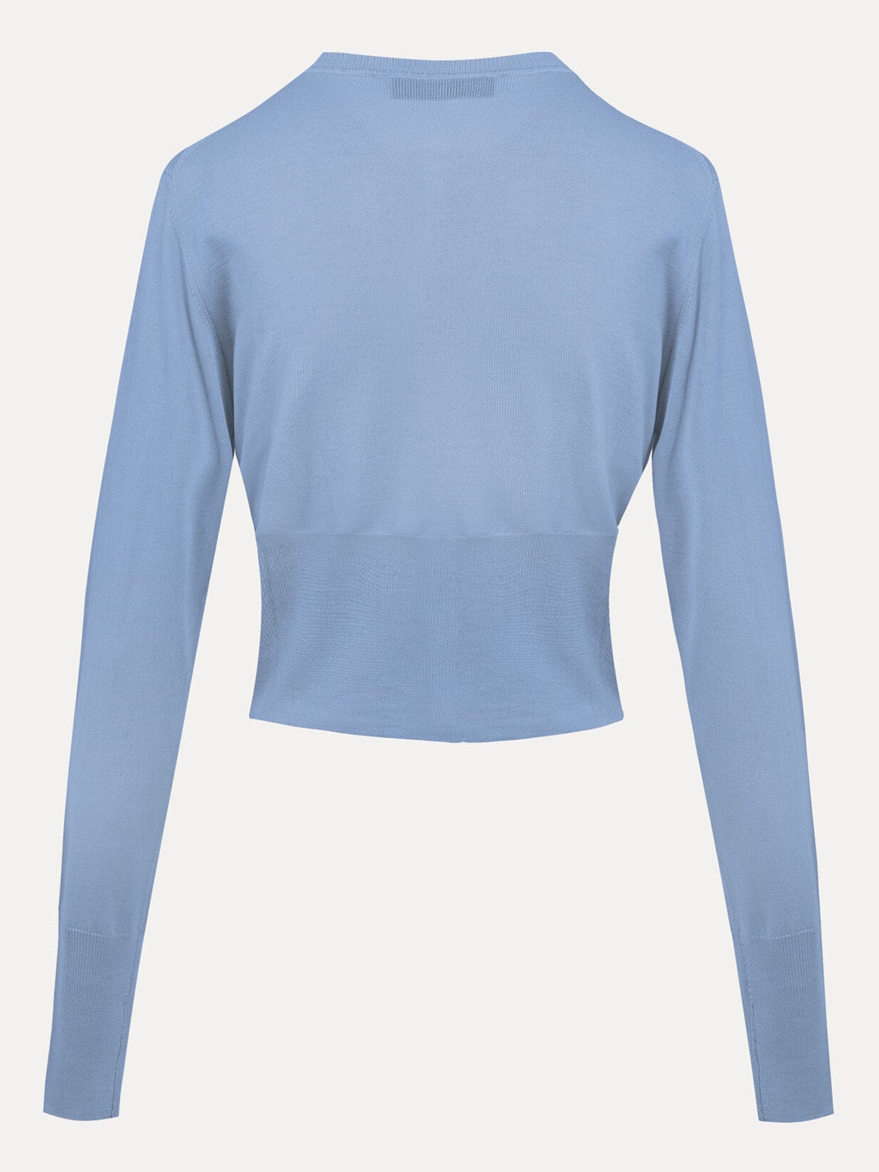 Bea Cropped Cardi - French Blue