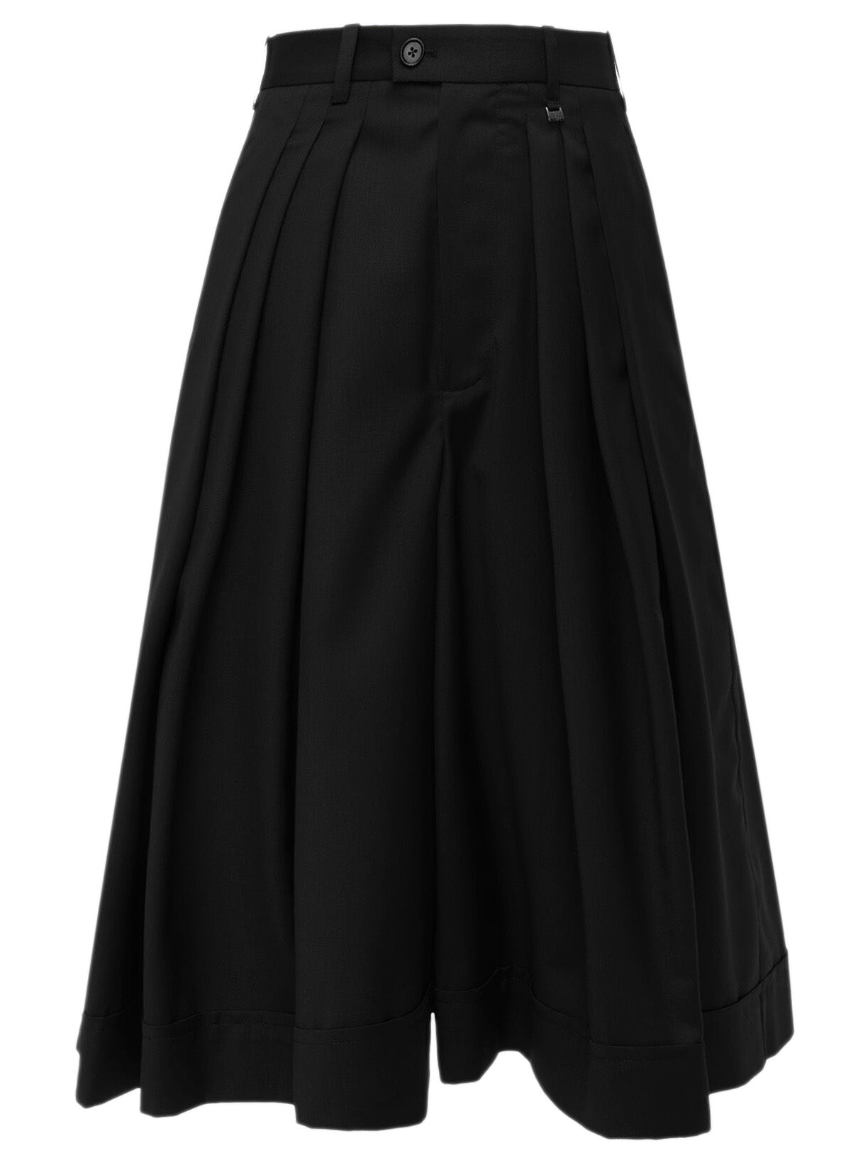 Pleated Culottes - Black-[-Vivienne Westwood-1