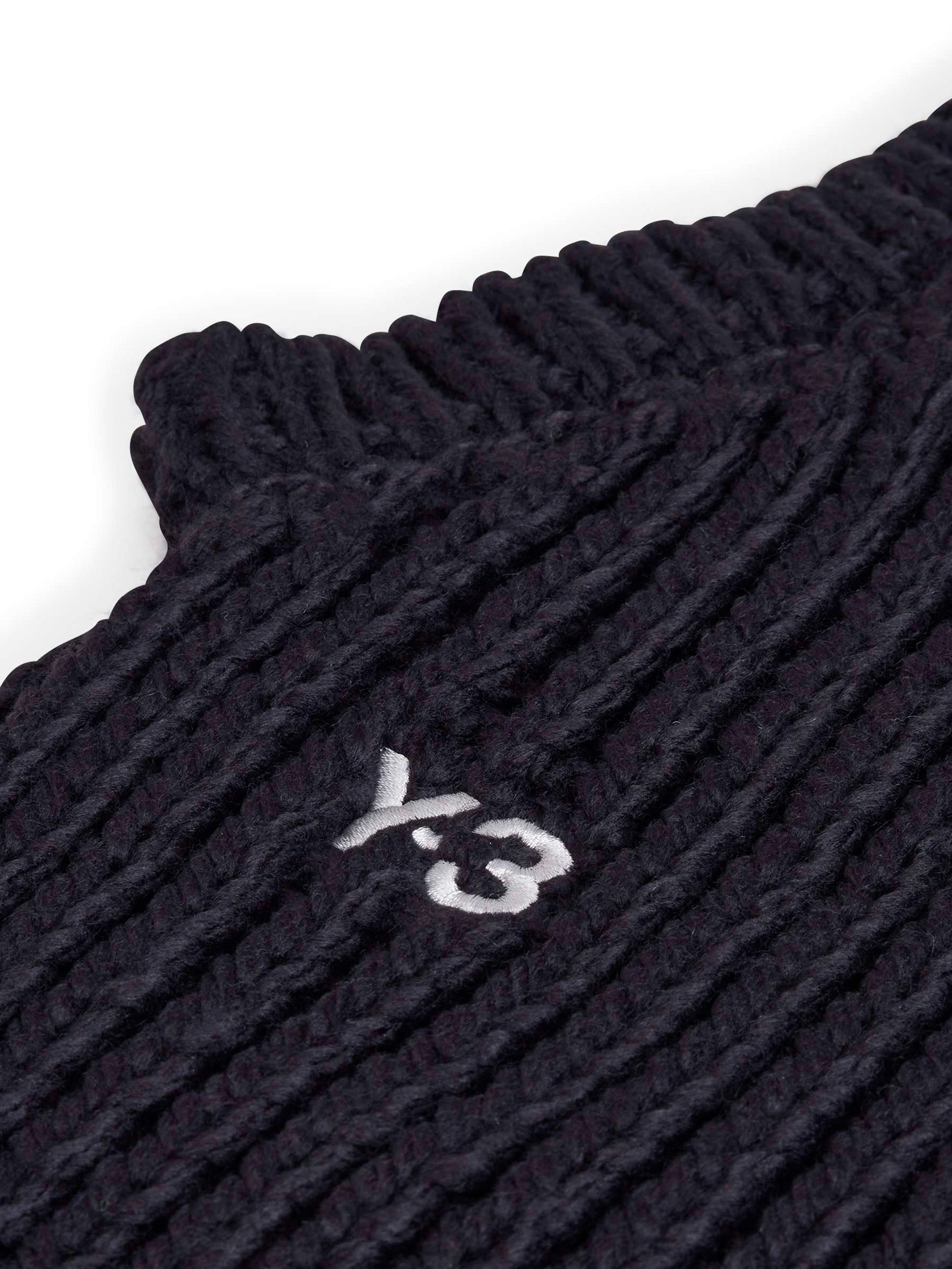 Men's Y-3 Knit Hood – Black-[-Y-3-3