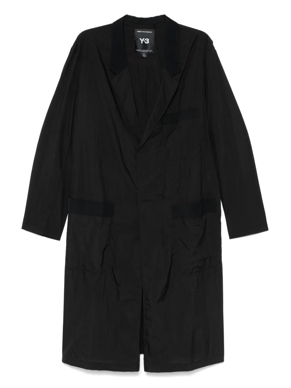 Ultralight Nylon Blazer Coat in Black from Y-3
