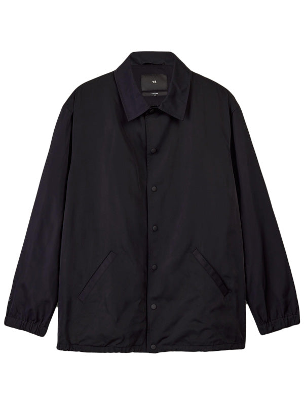 Real Madrid Coach Jacket - Black-[-Y-3-1