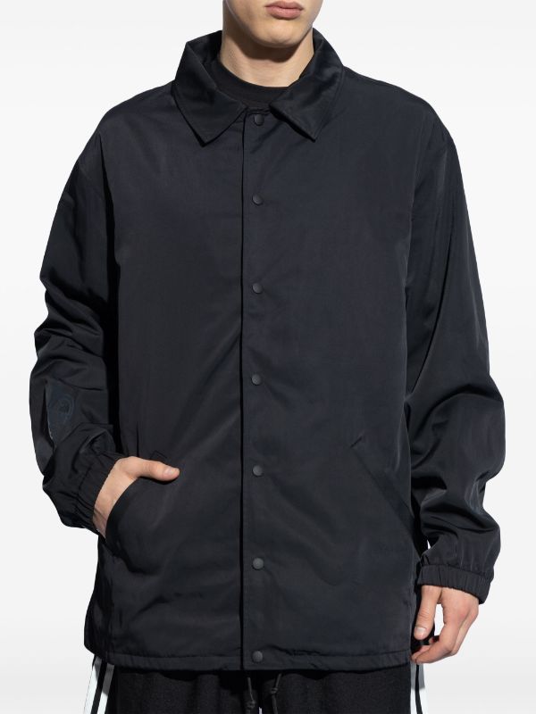 Real Madrid Coach Jacket - Black-[-Y-3-12