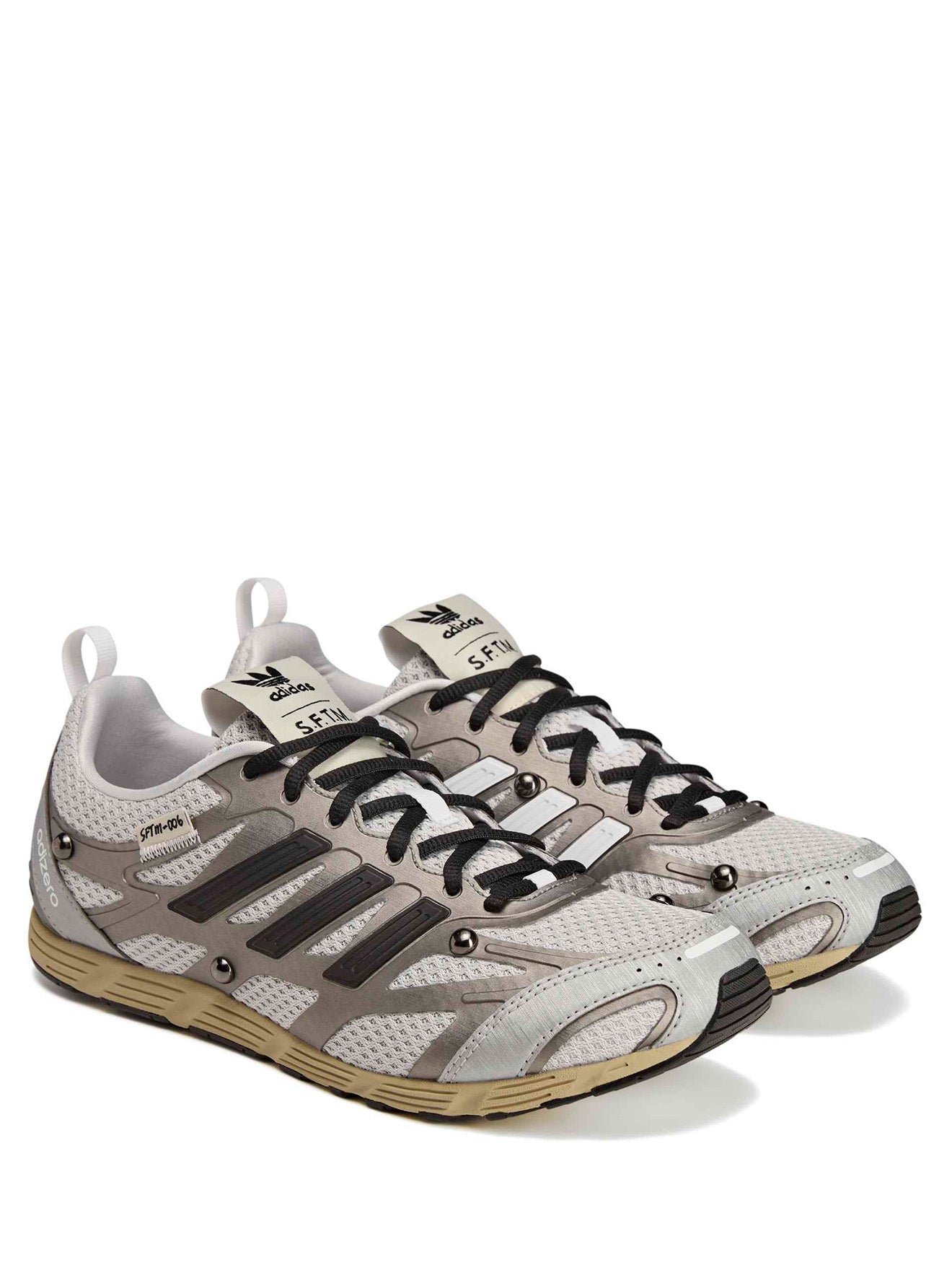 Adizero PR SFTM - Grey / Core Black / Metallic Silver-[-Adidas x SFTM-5