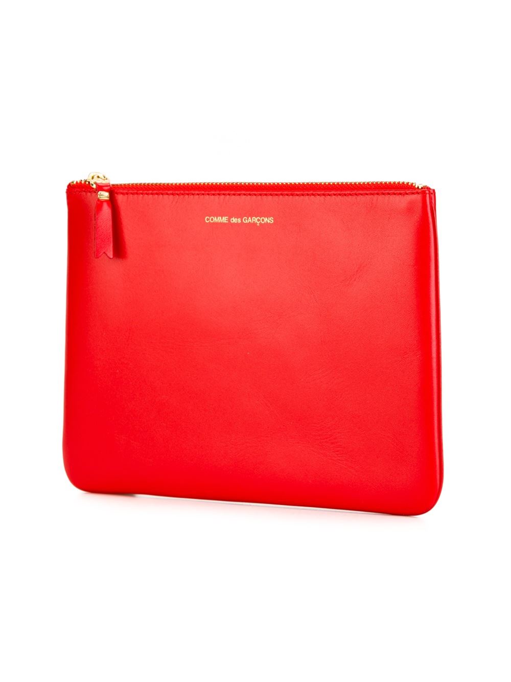 Comme des Garçons Wallet - SA5100 Wallet in Orange 