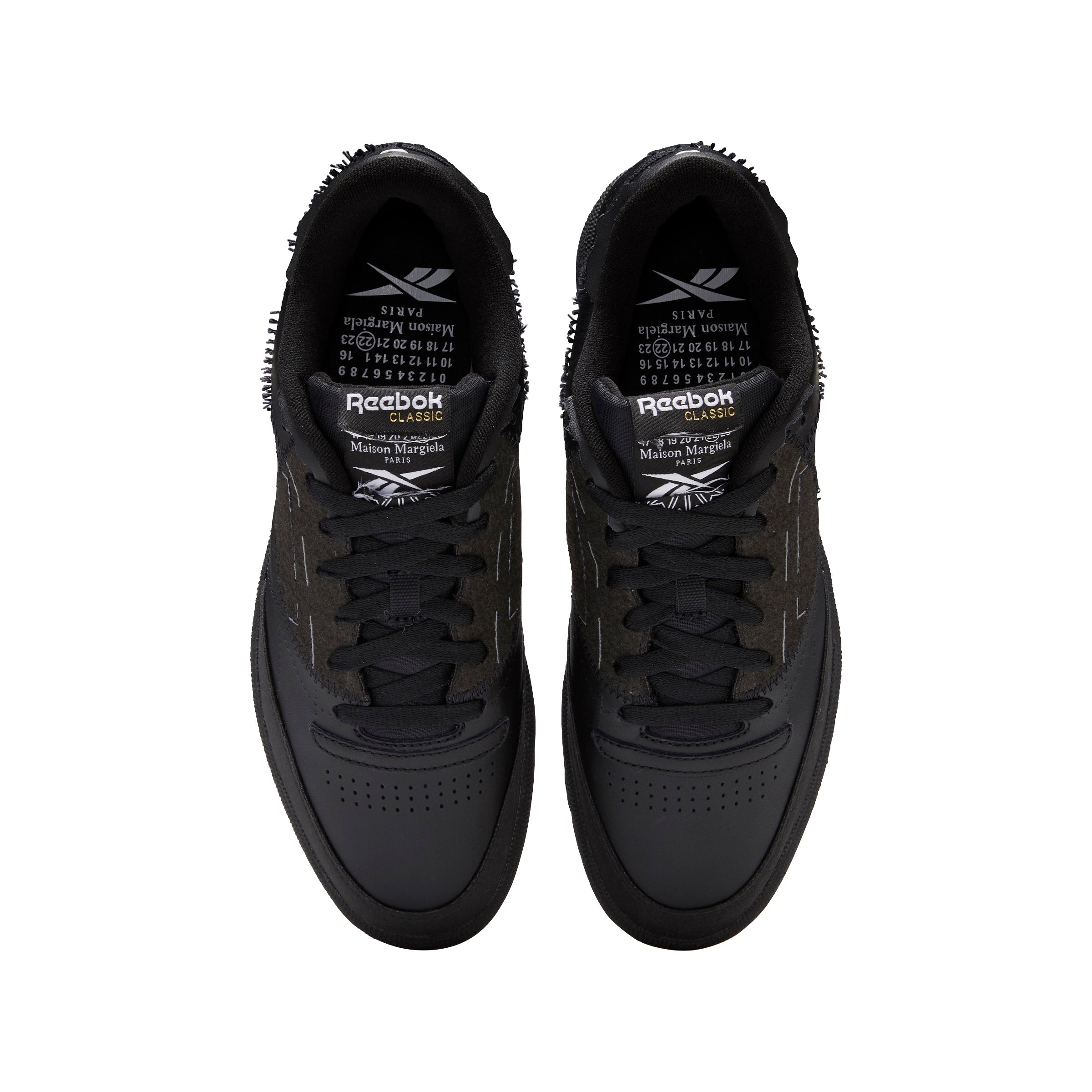 Reebok Project 0 Club C Memory Of - Black-[-Maison Margiela-5