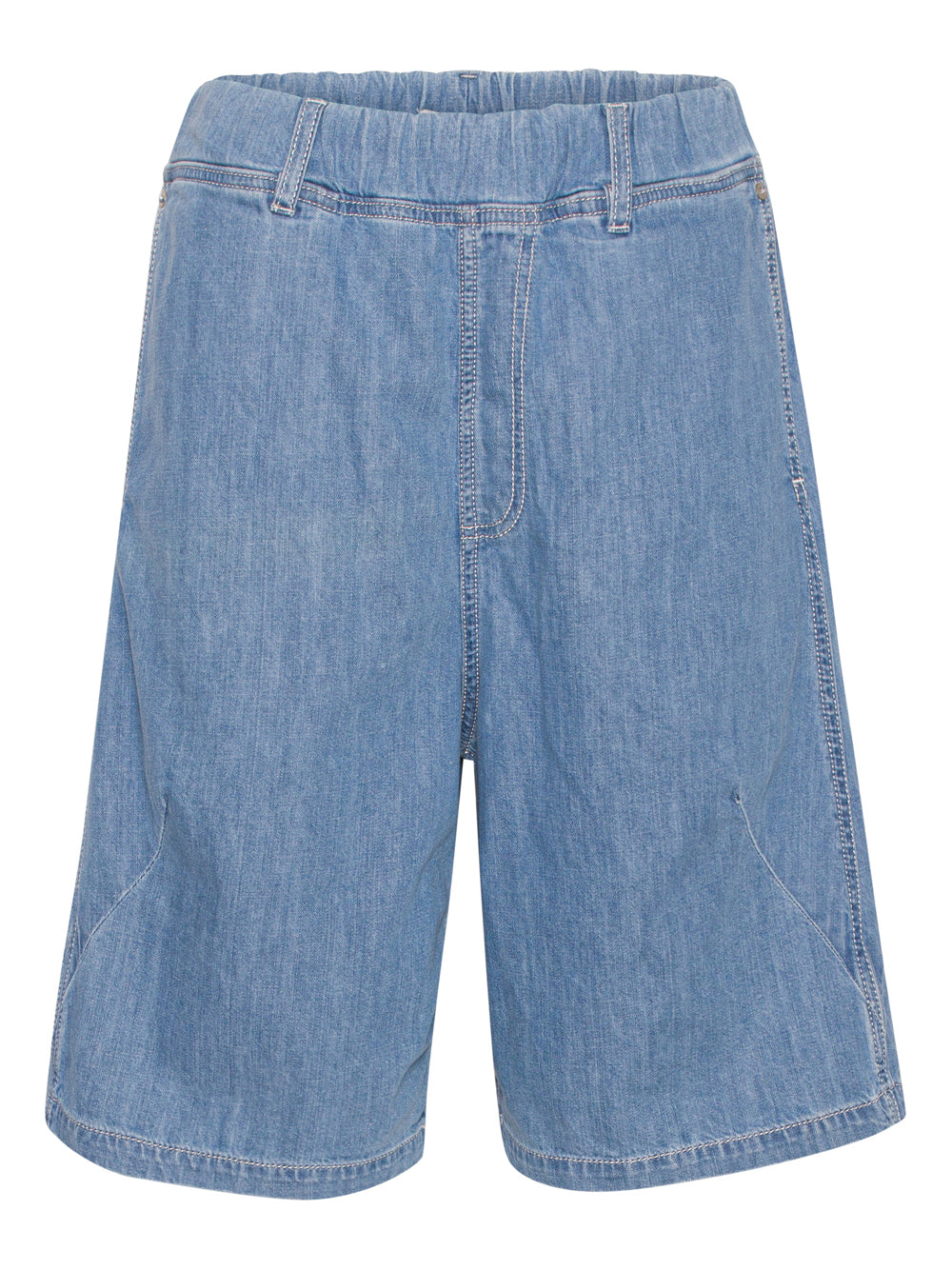 Hang Denim Shorts - Beach Blue-[-Henrik Vibskov-1