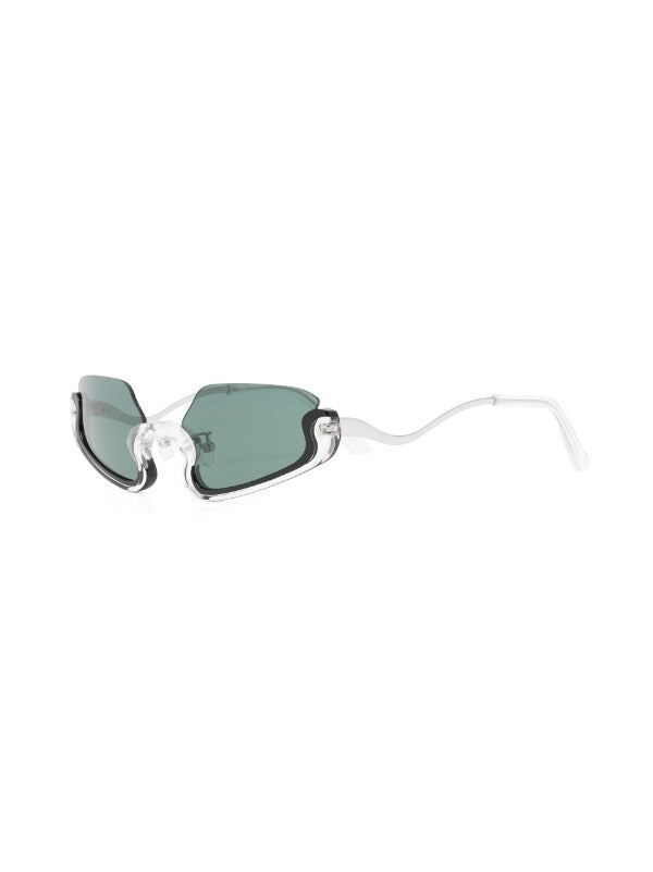 Henrik Vibskov Rollo sunglasses in transparent frame - 6