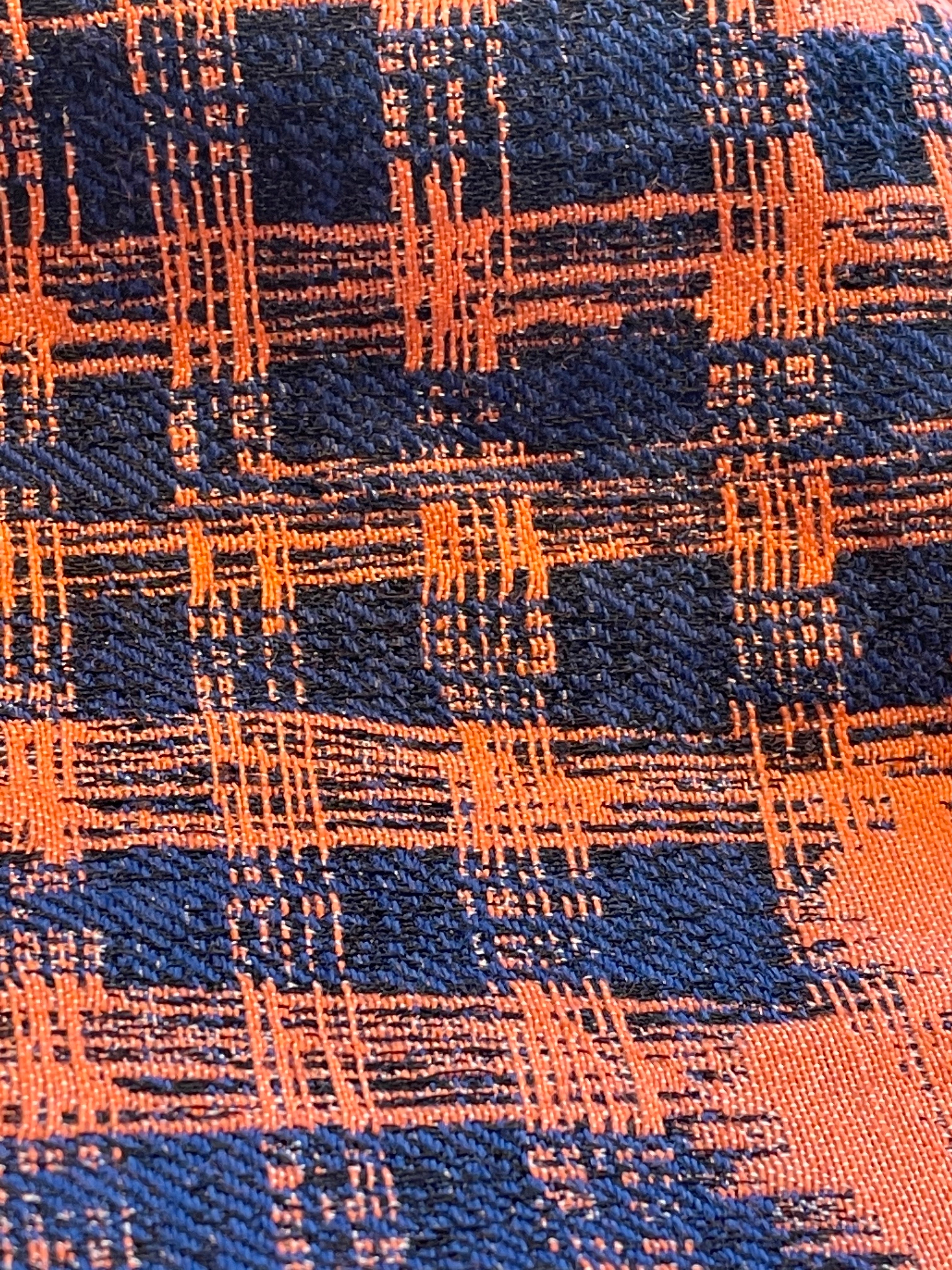 Face Mask - Orange Blue Flowers-[-Henrik Vibskov-3