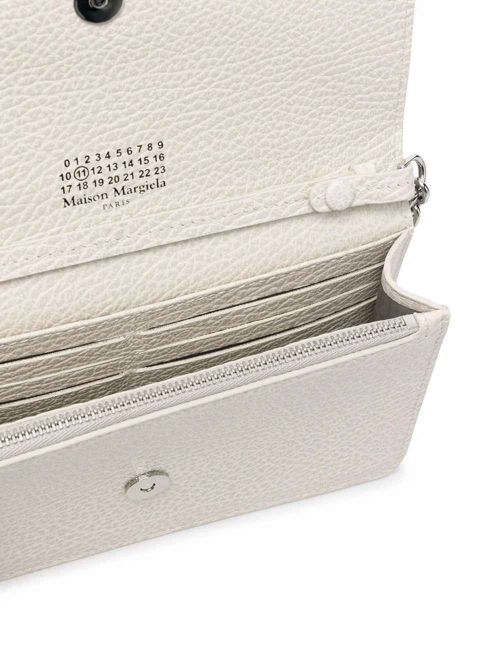 Large Chain Wallet - Greige-[-Maison Margiela-5