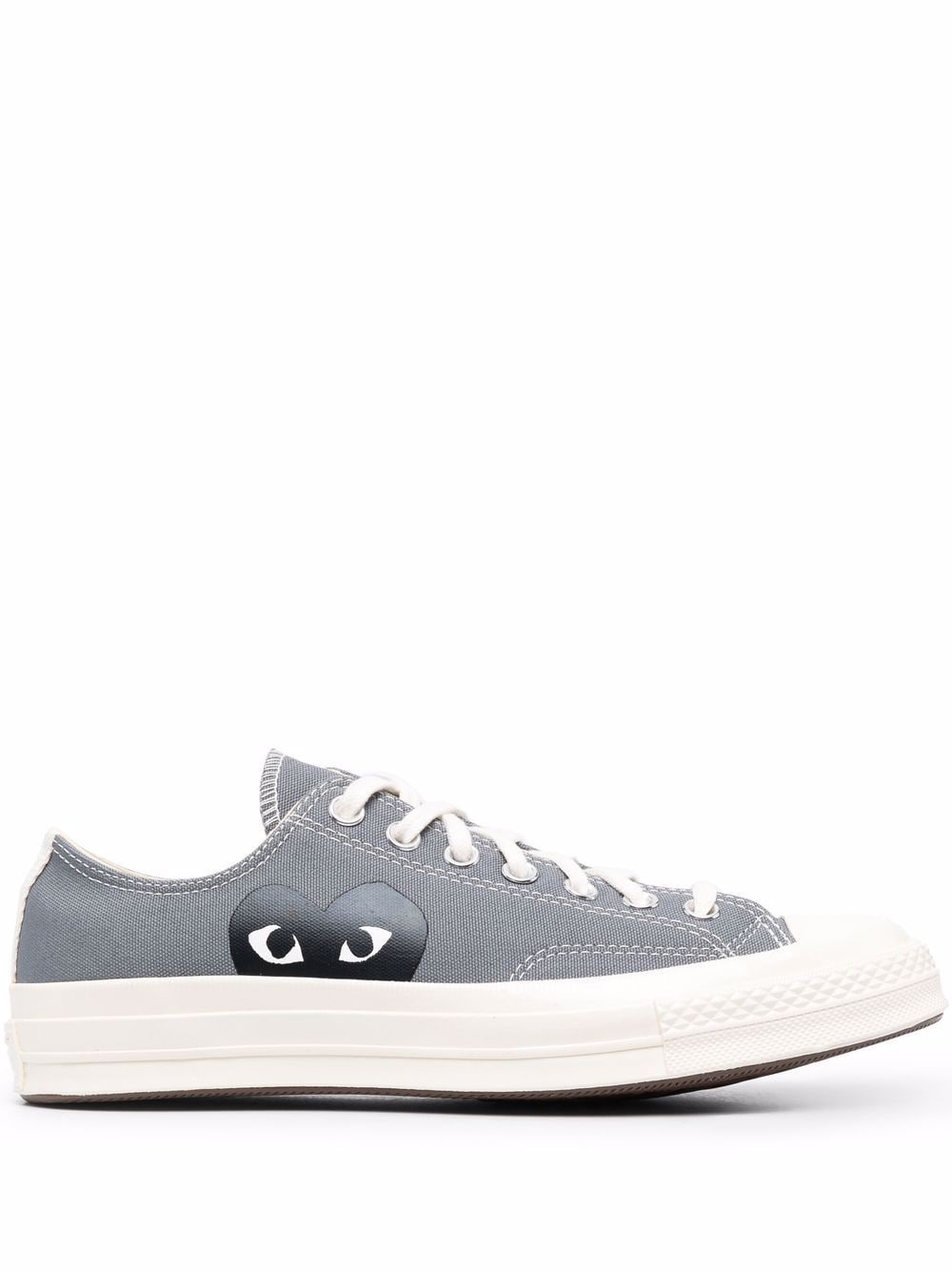 Converse Low 'Chuck Taylor' Sneakers - Grey-[-Comme des Garçons Play-1