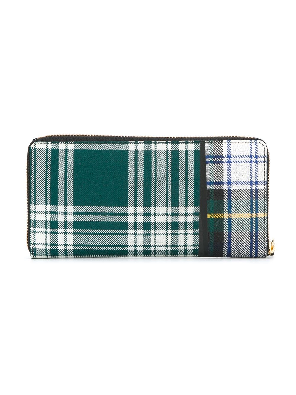 Comme des Garcons Wallets - SA0110TP wallet in tartan green - 2