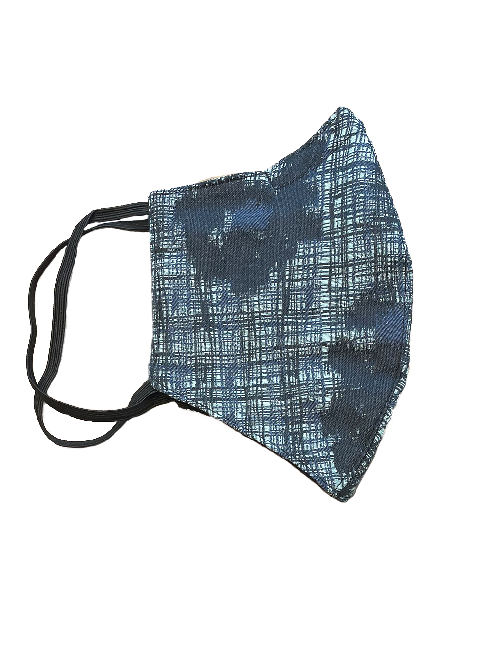 Face Mask - Mint Blue Flowers-[-Henrik Vibskov-2